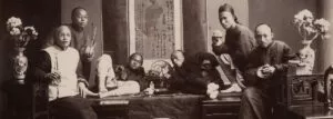 fumeurs d'opium en Chine en 1880 - Guerres de l'opium