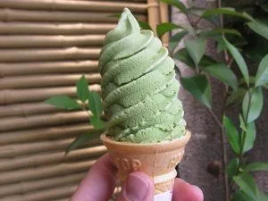 glace au matcha japon