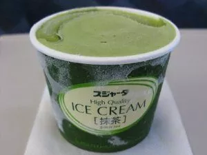 glace au thé matcha japon