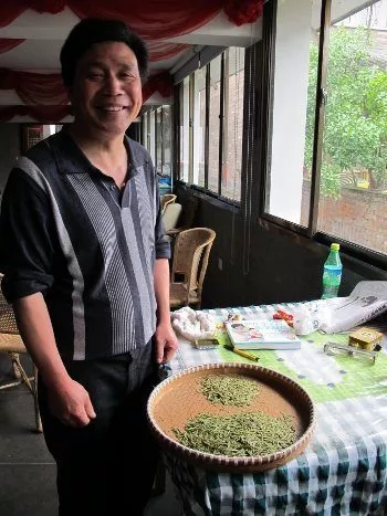 Rencontre avec un producteur de Long Jing