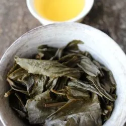 Infusion au gaiwan d'un wulong baozhong torrefié