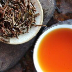 thé noir corsé d'Assam en Inde