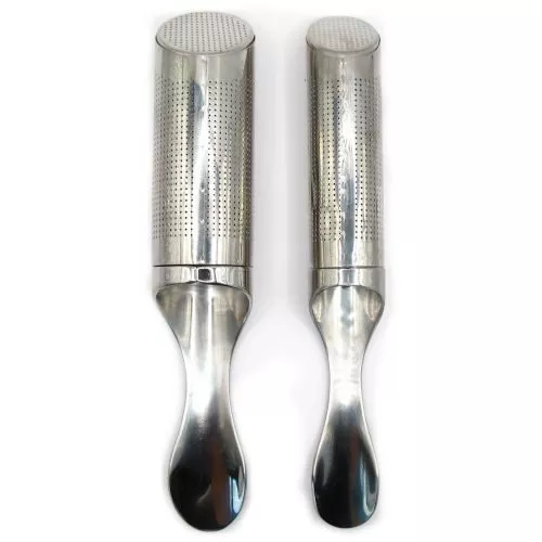 4 Infuseurs Thé + Cuillère Doseur [INOX et Silicone] + Ebook - Boule à Thé  Originale - Coffret Filtre et Diffuseur Extra Fin - Passoire Metal Acier  Inoxydable - Vrac, Infusion, Tisane : : Cuisine et Maison