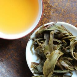 Thé puerh vert chinois