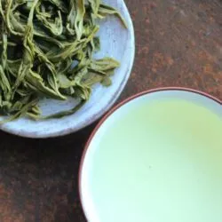 infusion du thé vert Hunan