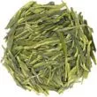 feuilles de thé vert Long Jing