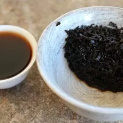 infusion au gaiwan de mini tuo cha