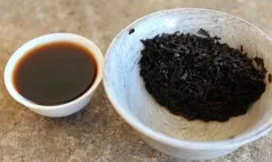 infusion au gaiwan de mini tuo cha