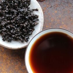 thé pu erh fossile aromatisé au Nuomi Xiang