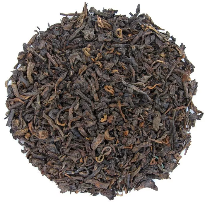 Thé puerh shu fermenté