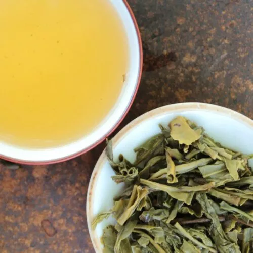 infusion du thé vert jasmin du Vietnam