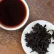 infusion du pu-erh fermenté tuocha