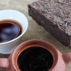 Shu cha brique Menghai Tea Factory