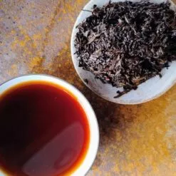 Thé puerh mini tuocha infusé